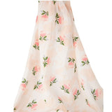 Peony Floral Muslin Wrap