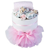Pink Tutu Nappy Cake