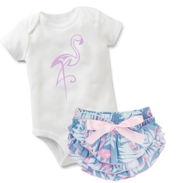 Purple Flamingo Outfit