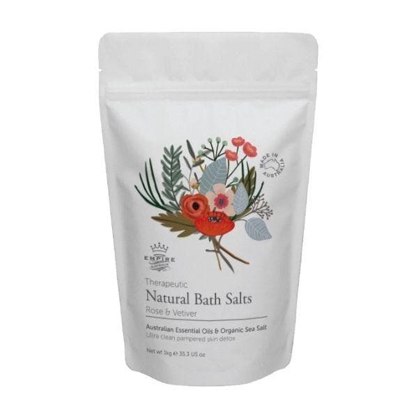Rose & Vetiver Bath Salts 1 Kilo