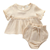 Scarlet Muslin Set | Ivory