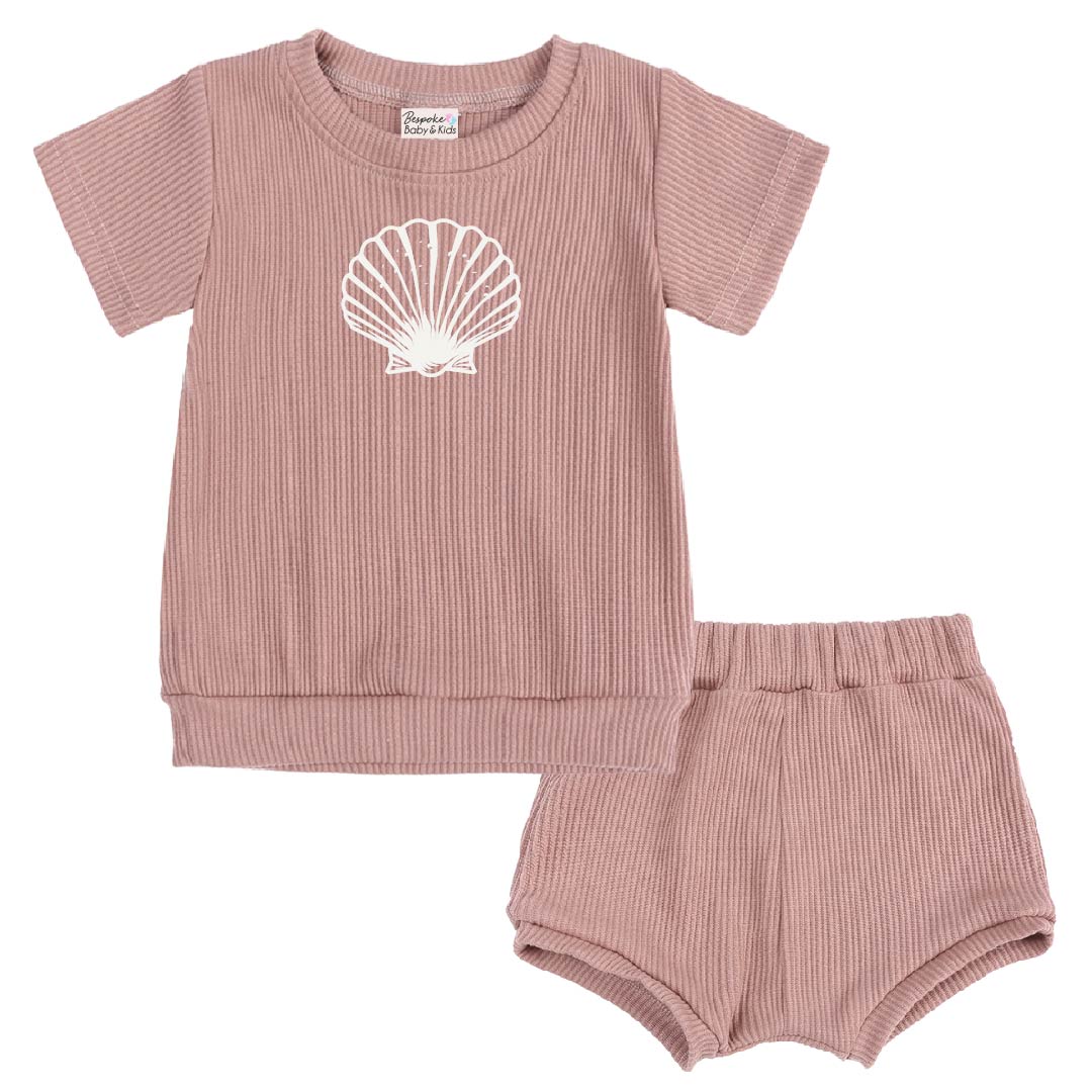 Shell Ribbed Set | 4 Colours