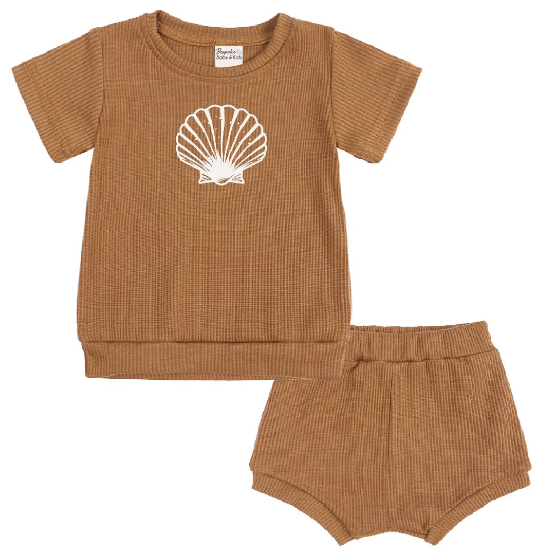 Shell Ribbed Set | 4 Colours