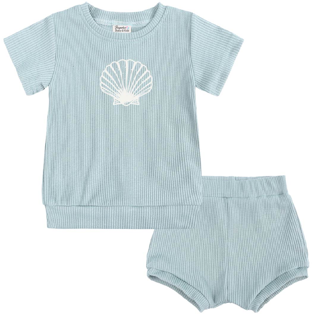 Shell Ribbed Set | 4 Colours