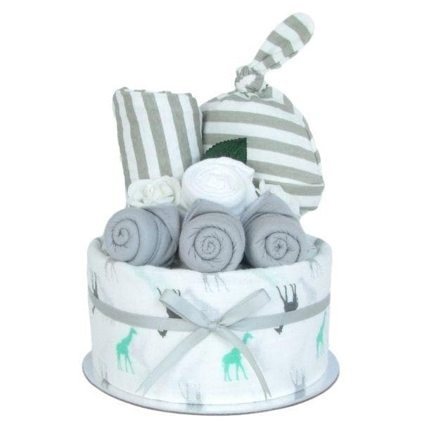 Sleep Swaddle Unisex Nappy Cake