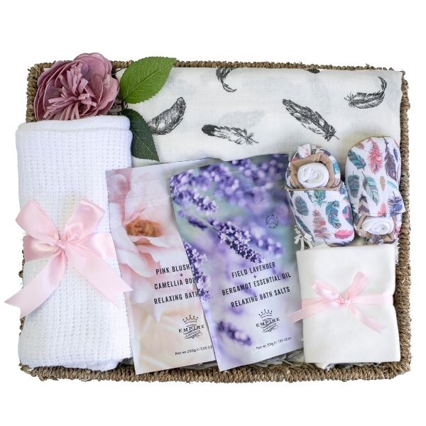 baby shower gifts, baby gifts, muslin wraps, baby shower gift ideas, newborn baby gifts, neworn gifts, online gifts, baby presents, baby gift hamper, unique gifts australia, black feather, online gifts australia, baby hampers melbourne, mum to be gifts, 