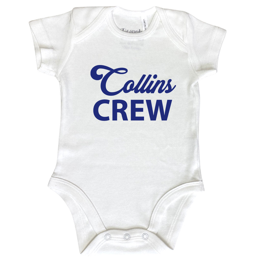 Custom Crew | White Bodysuit | 8 Colours