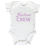 Custom Crew | White Bodysuit | 8 Colours