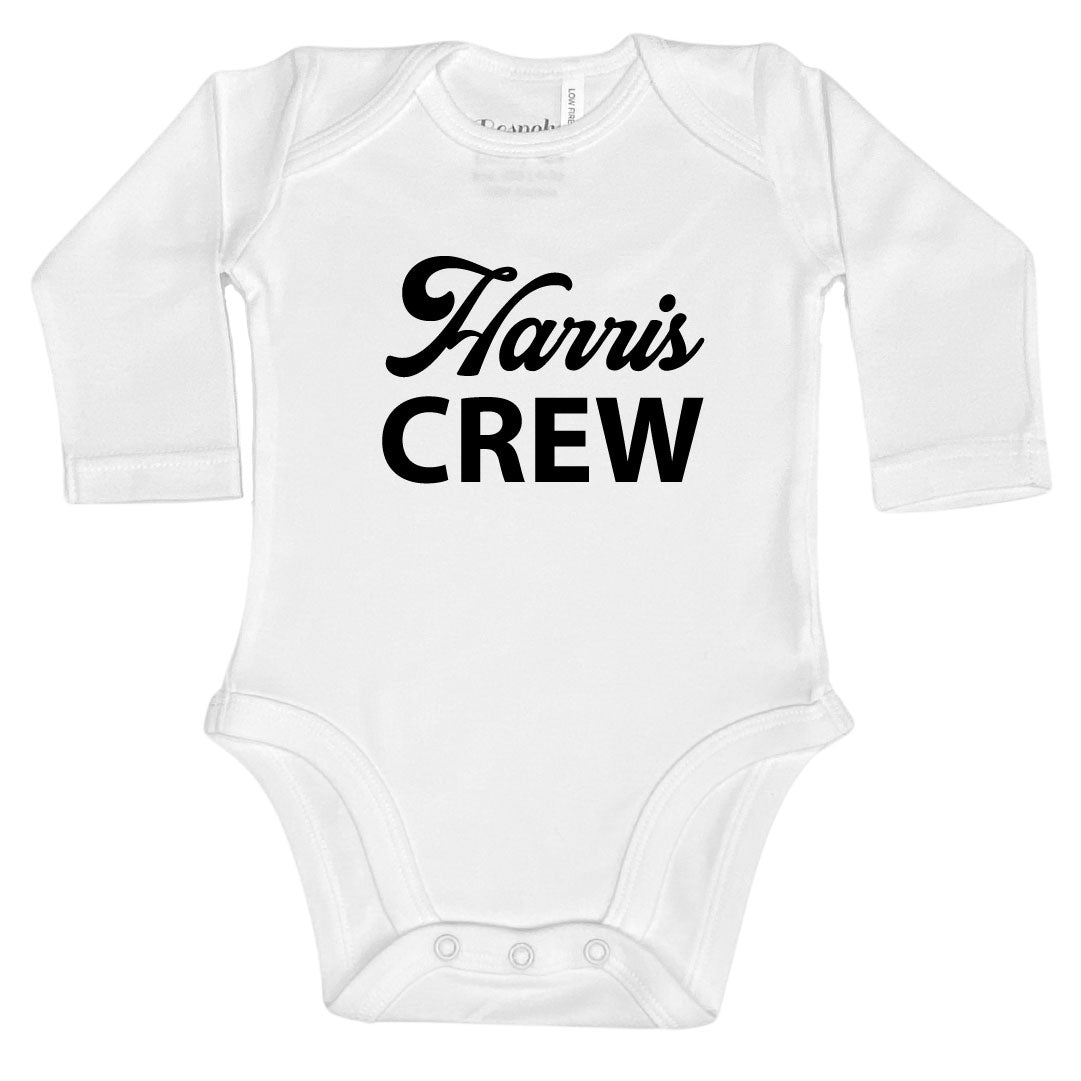 Custom Crew | White Bodysuit | 8 Colours