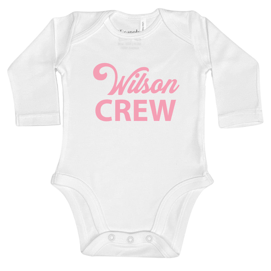 Custom Crew | White Bodysuit | 8 Colours