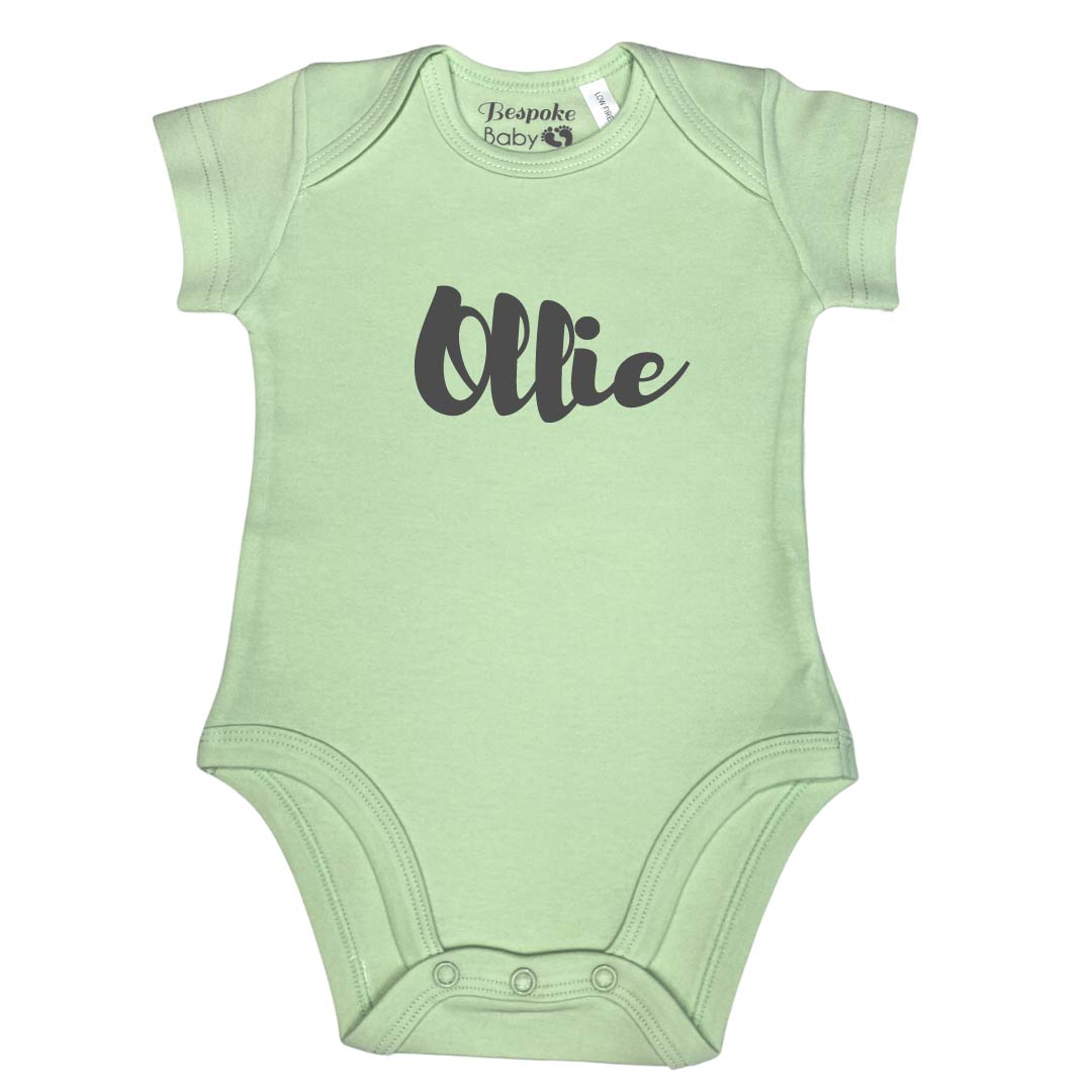 Personalised Bodysuit | Style 2 | 4 Colours