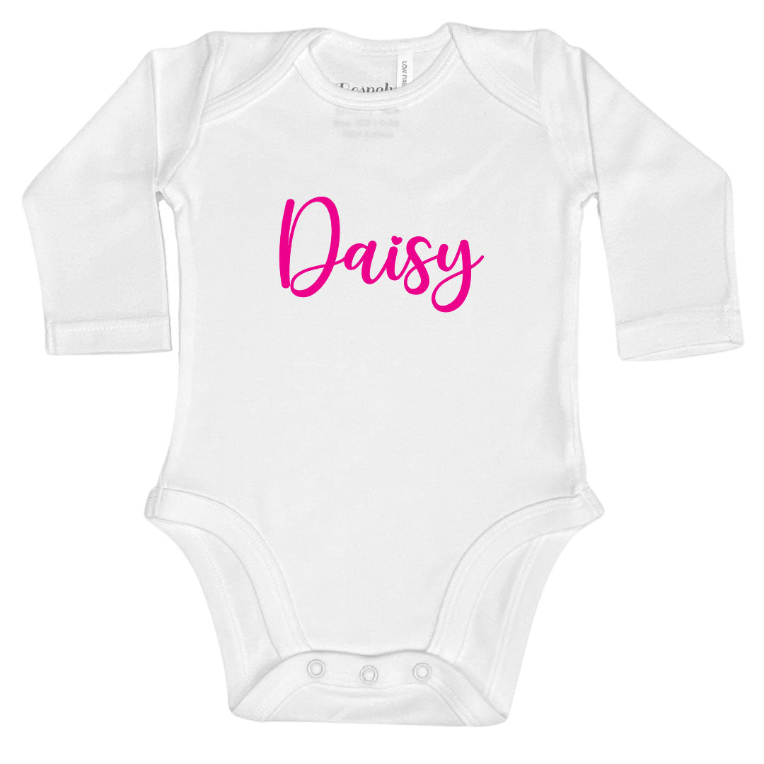 Personalised Bodysuit | Style 5 | 4 Colours