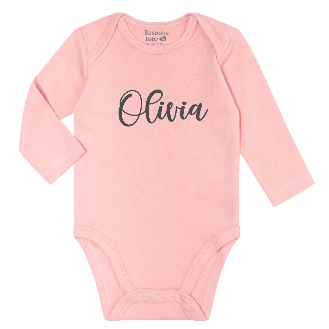 Personalised Bodysuit | Style 5 | 4 Colours