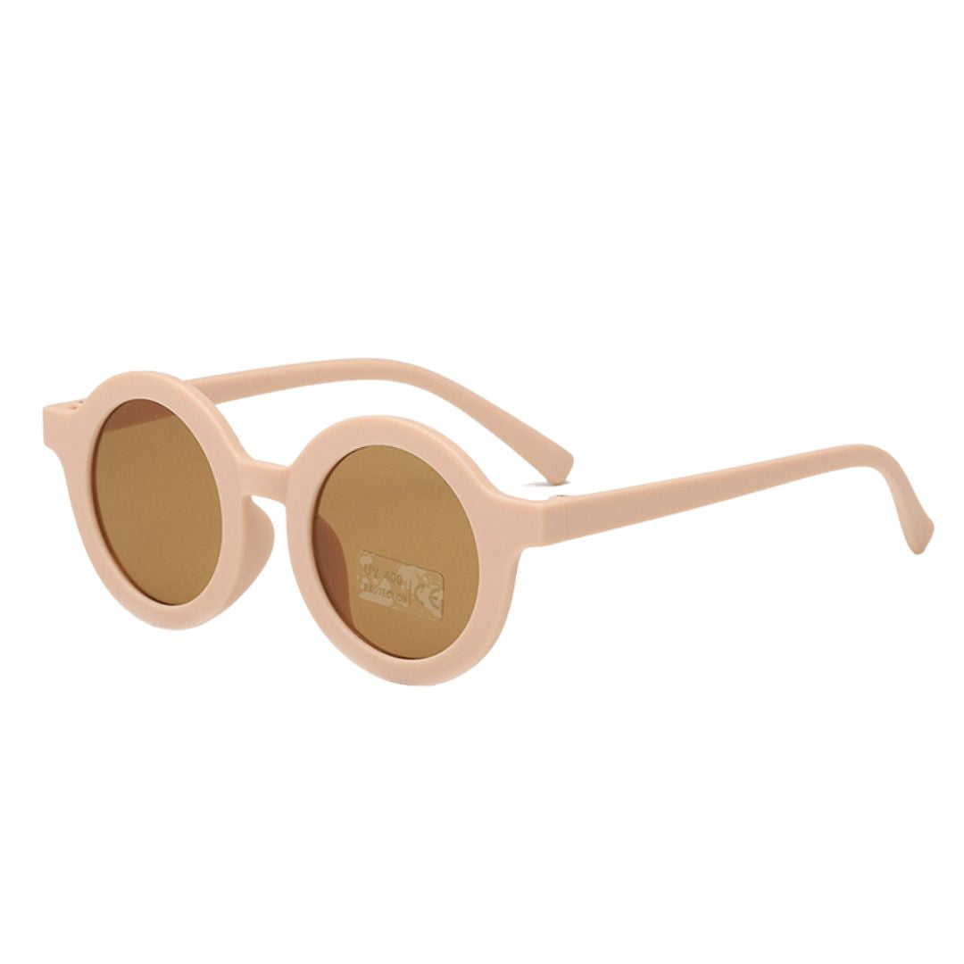 Retro Kids Sunglasses | Cream