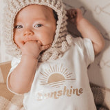 Sunshine | White Baby Bodysuit | Various Colours