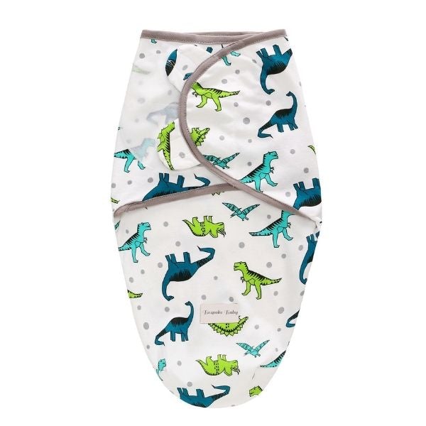 Deer Dinosaur Swaddle Wrap 2pk