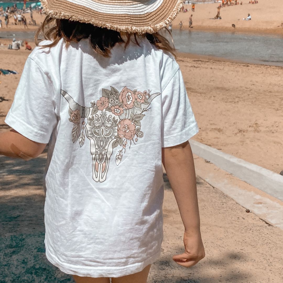 Wild Child Boho Skull T-Shirt