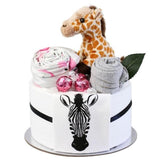 Wild Child Baby Girl Nappy Cake