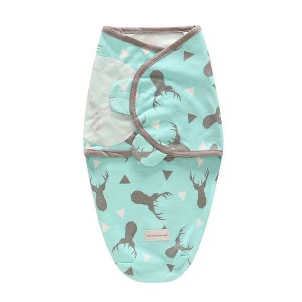Deer Dinosaur Swaddle Wrap 2pk