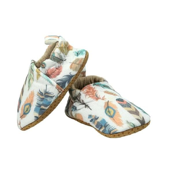 Feather Baby Moccasins