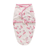 Coral Flamingo Swaddle Wrap 2pk