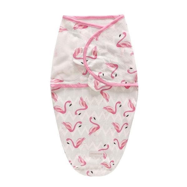 Flamingo Swaddle Wrap Set
