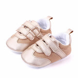 Gold Baby Sneakers