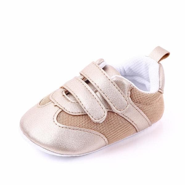 Gold Baby Sneakers