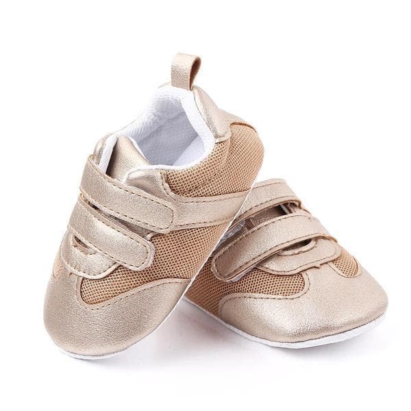 Gold Baby Sneakers