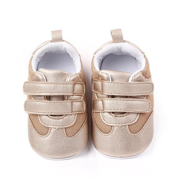 Gold Baby Sneakers