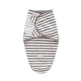 Blue and Grey Stripes Swaddle 2pk