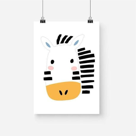 Lion Giraffe Zebra Nursery Set