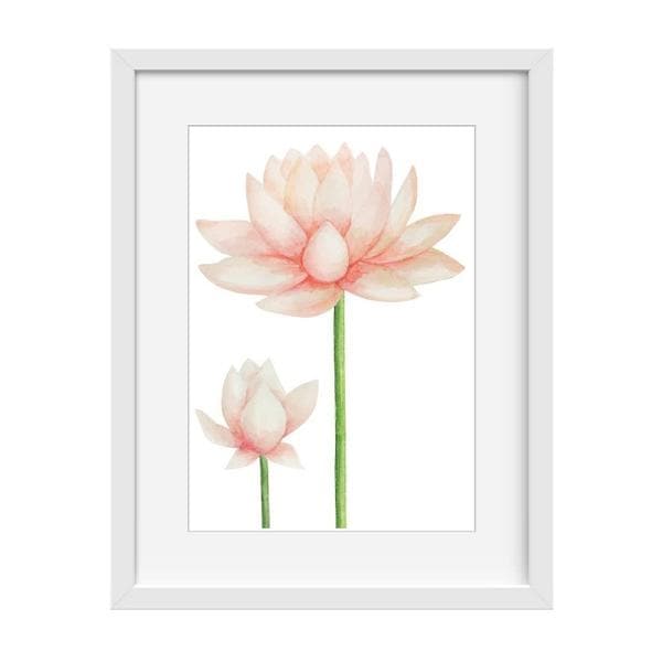 Lotus Flower - Baby Shower Gifts | Personalised Baby Gifts | Nappy Cakes. Bespoke baby gifts. flower wall art. flowers. baby room decor. girls wall art. unique gifts australia. 