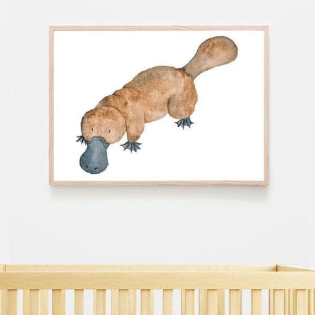 Playful Platypus Wall Art